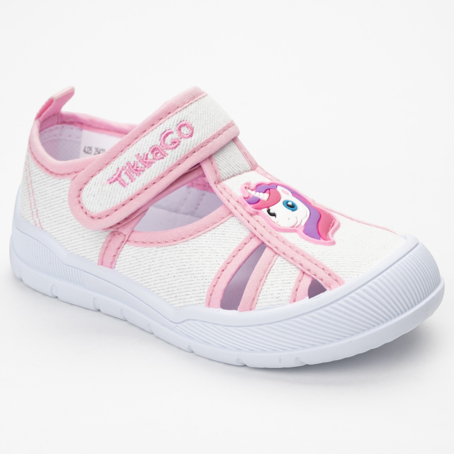 Сандалии TikkaGo 4J25_25422_white-pink - фото 3