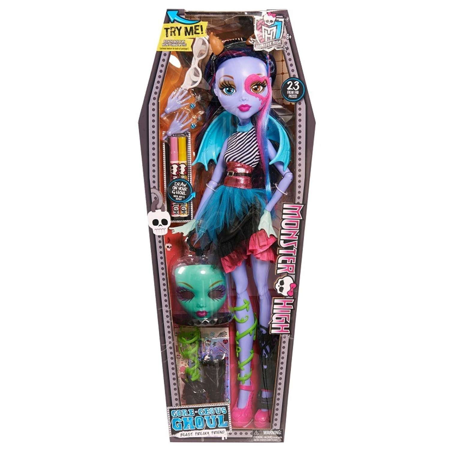 Кукла модельная Monster High в ассортименте 55605 - фото 3