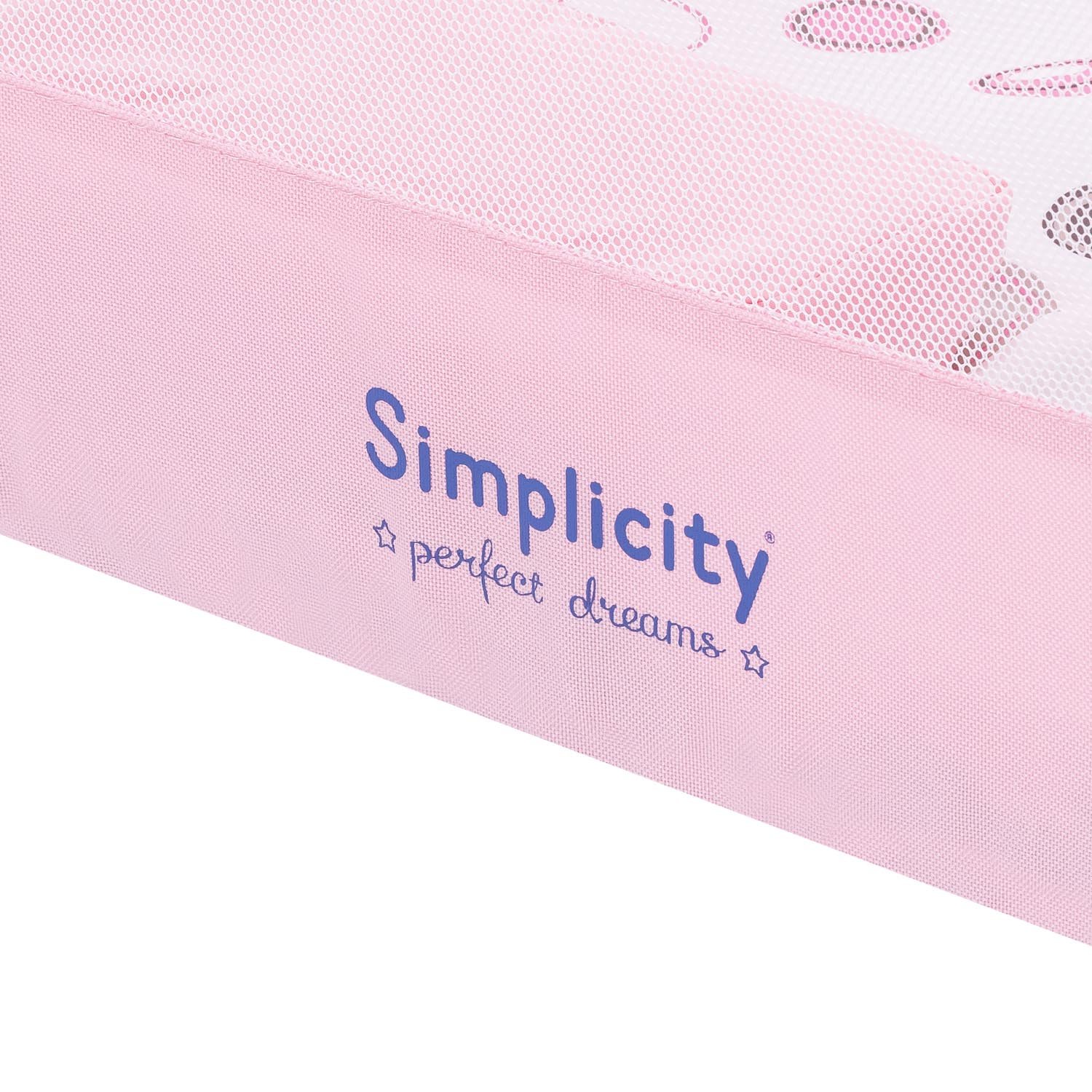 Колыбель SIMPLICITY 4030 Auto розовый - фото 23
