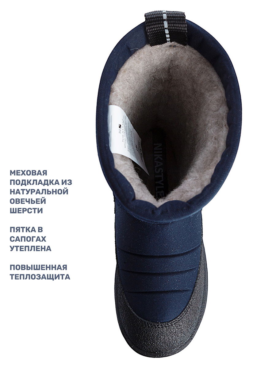 Сапоги NIKASTYLE 16з6323 неви - фото 4
