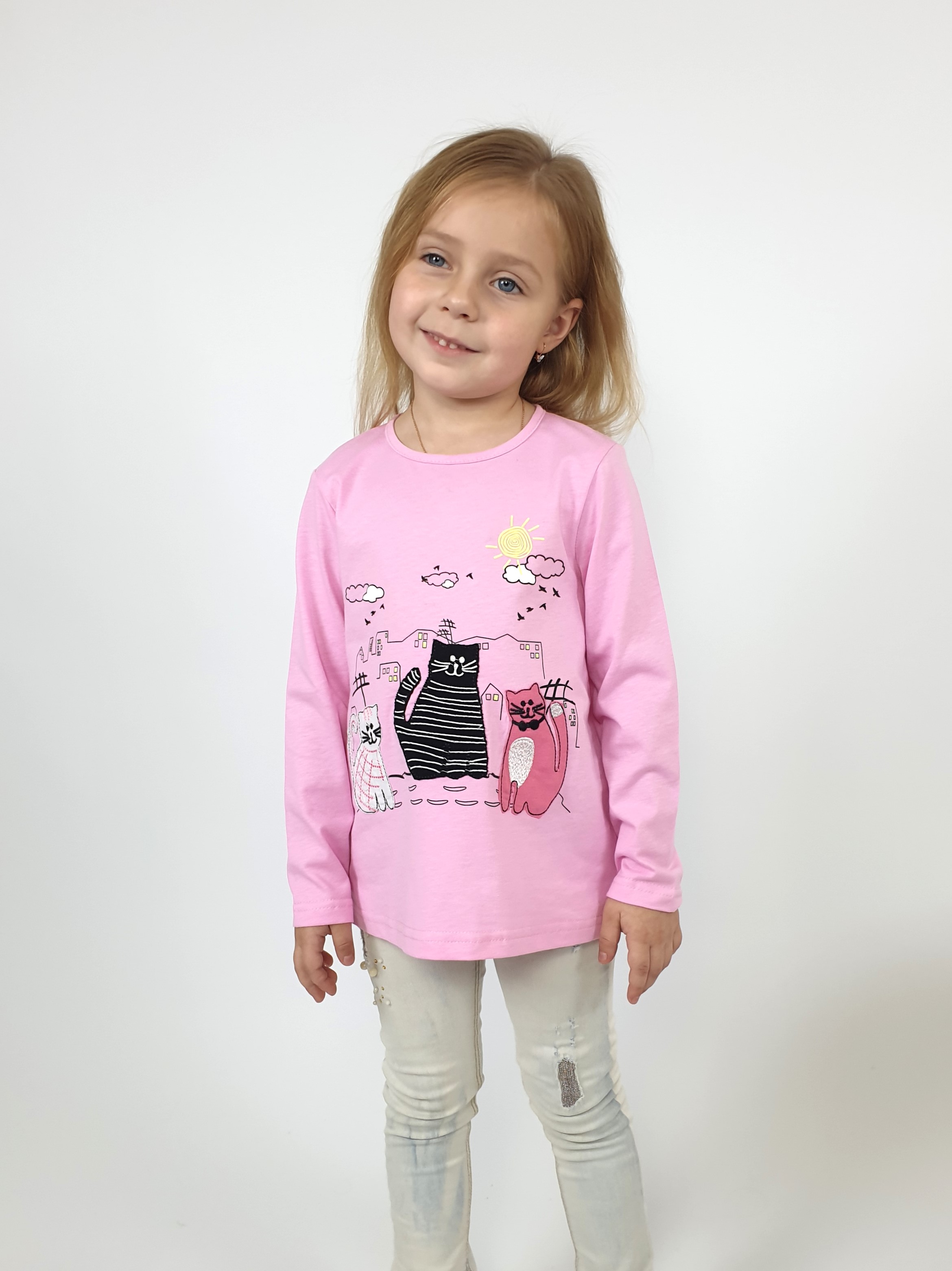 Лонгслив Luneva 16-148-1. - фото 1