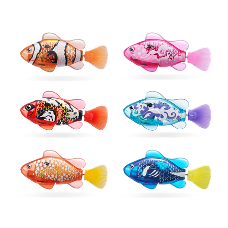 Фигурка Zuru ROBO ALIVE Robo Fish Рыбка плавающая в ассортименте