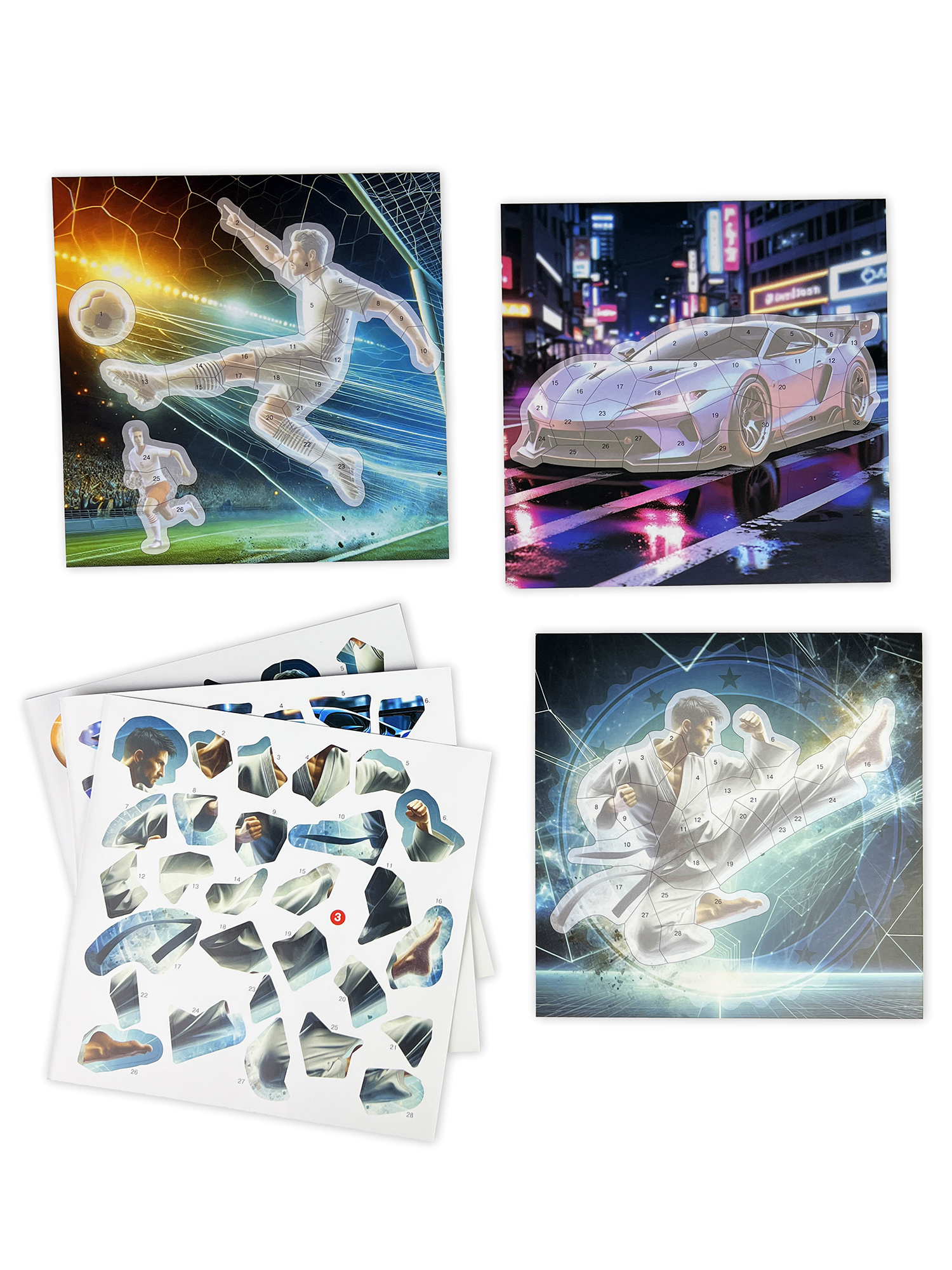 Аппликация Дрофа-Медиа Футбол Карате Автомобиль - фото 5