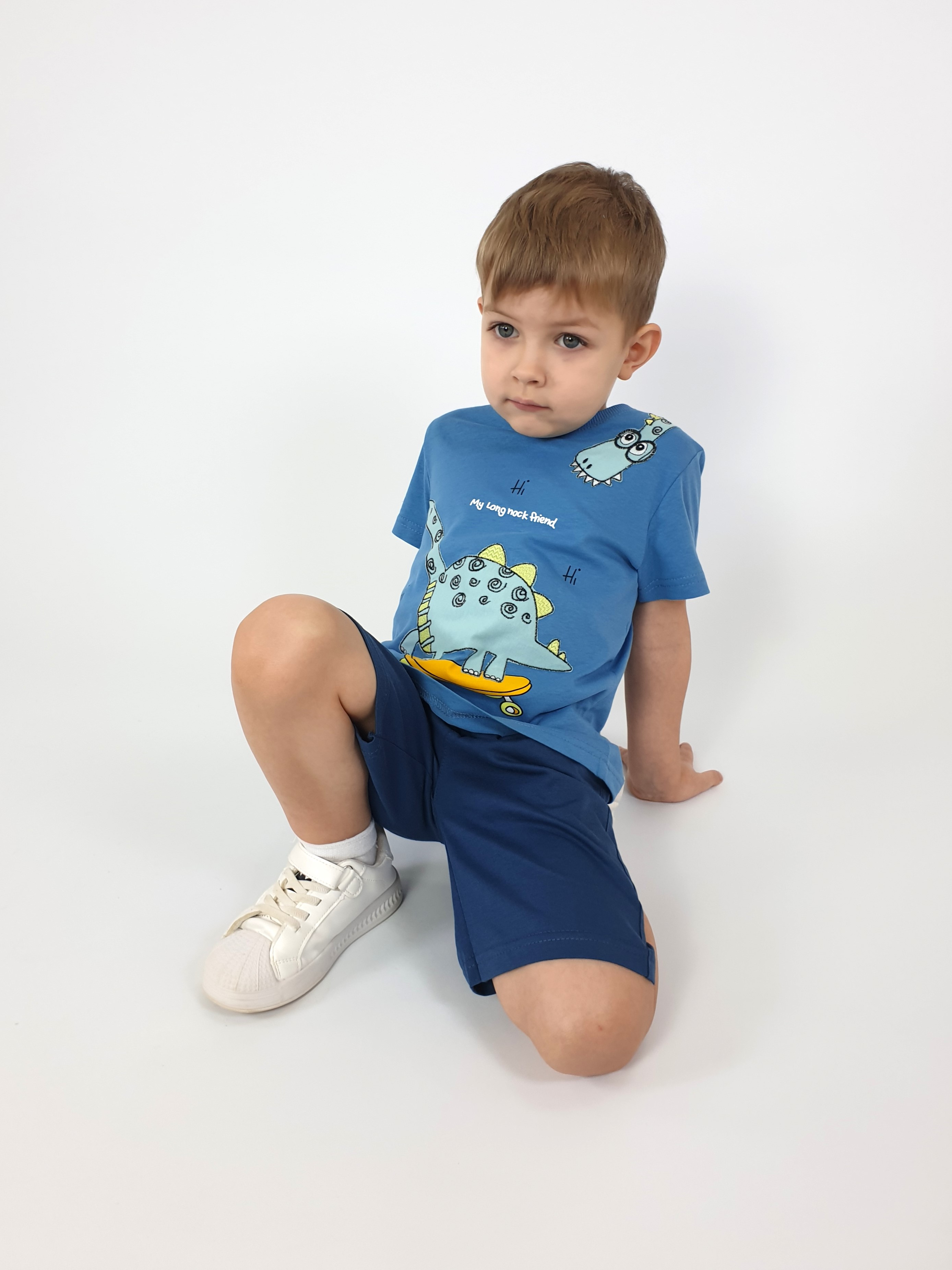 Футболка и шорты Luneva 01-139-3. - фото 3