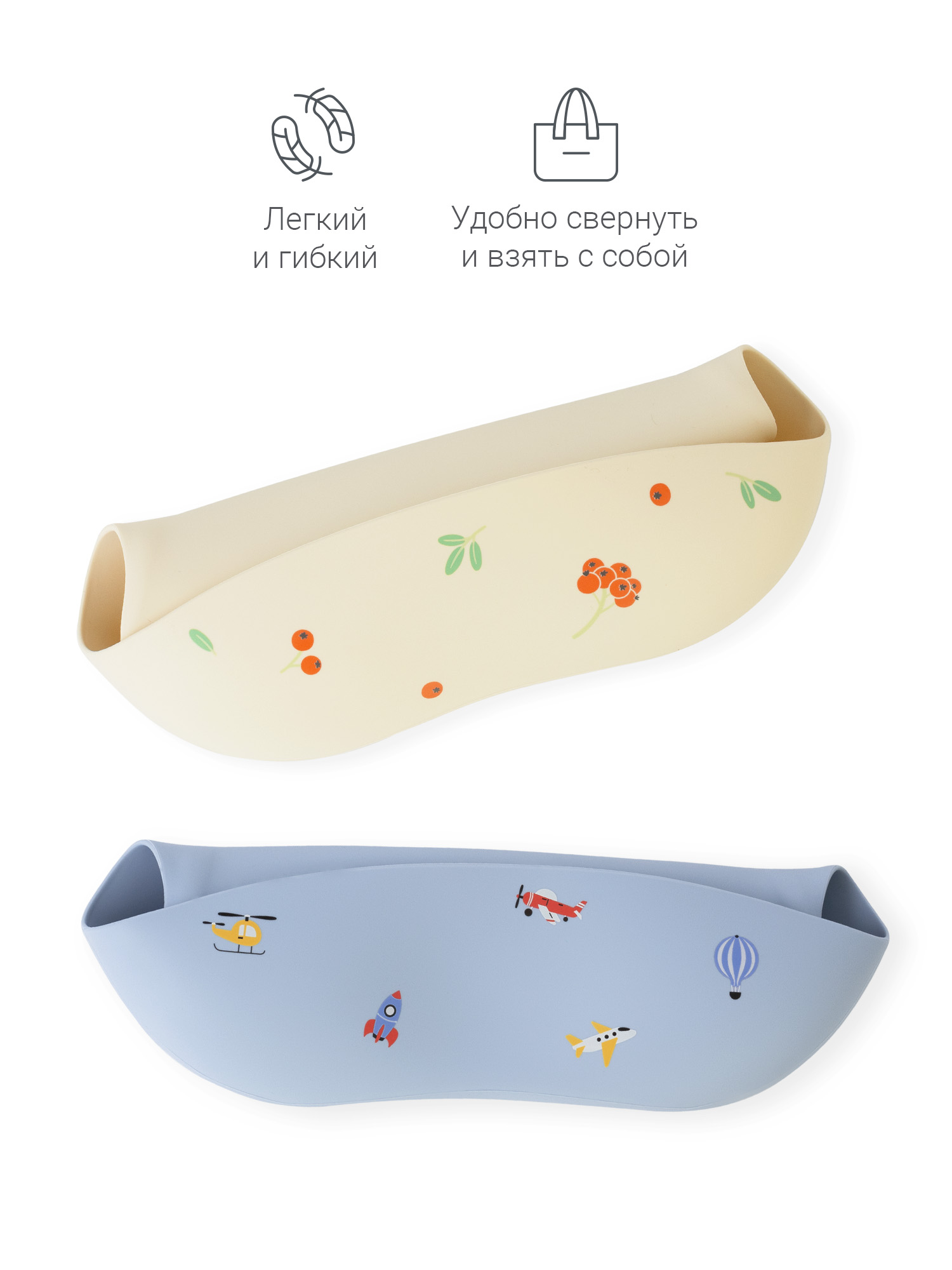 Нагрудник edda силикон 1 шт. - фото 8