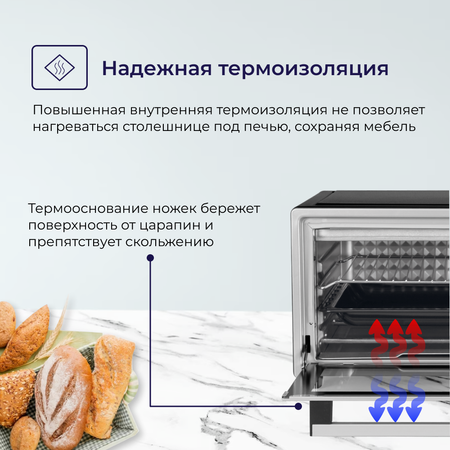 Мини-печь Delvento 25 литров D2512