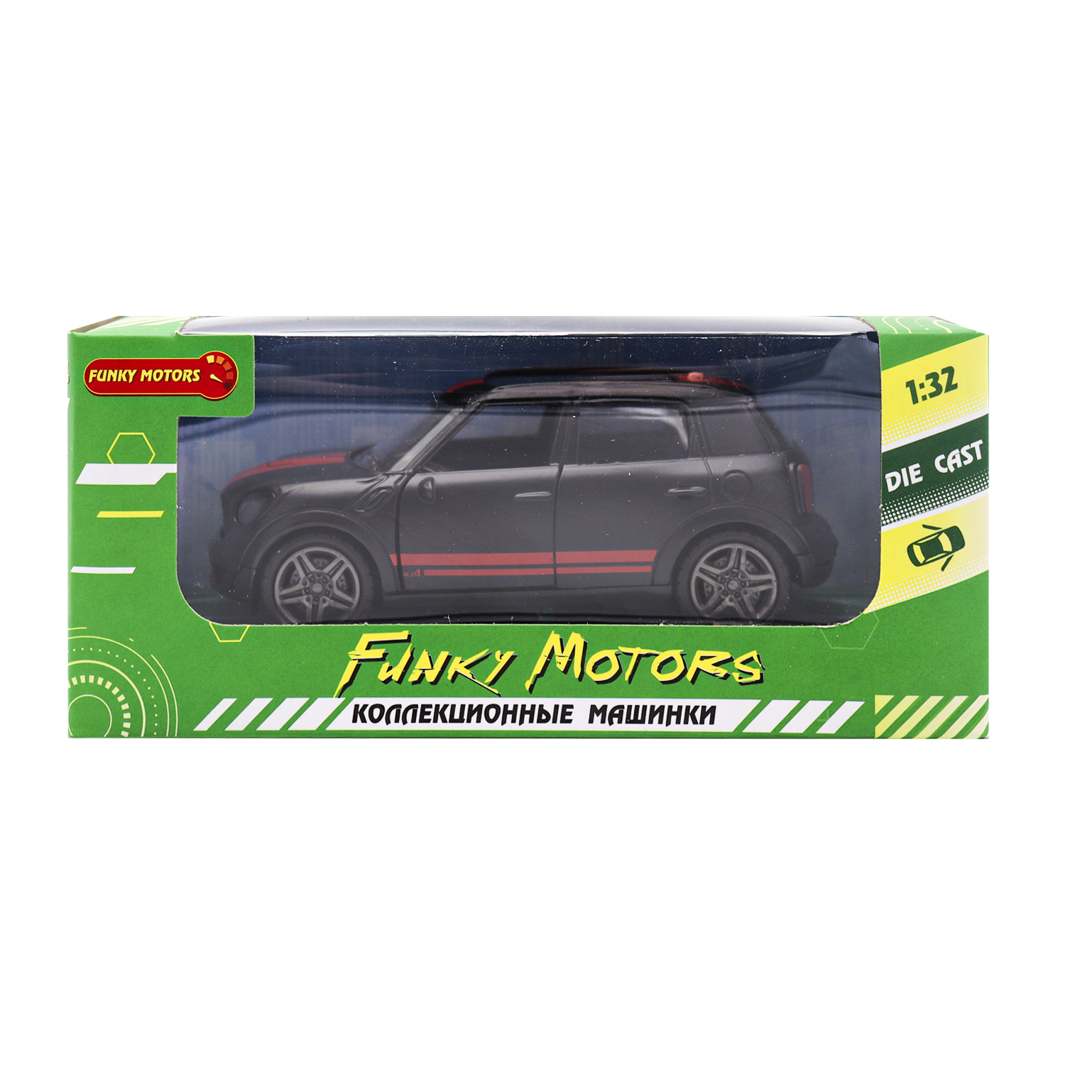 Автомобиль Funky Toys Хэтчбэк 1:32 FT1101-45 - фото 4