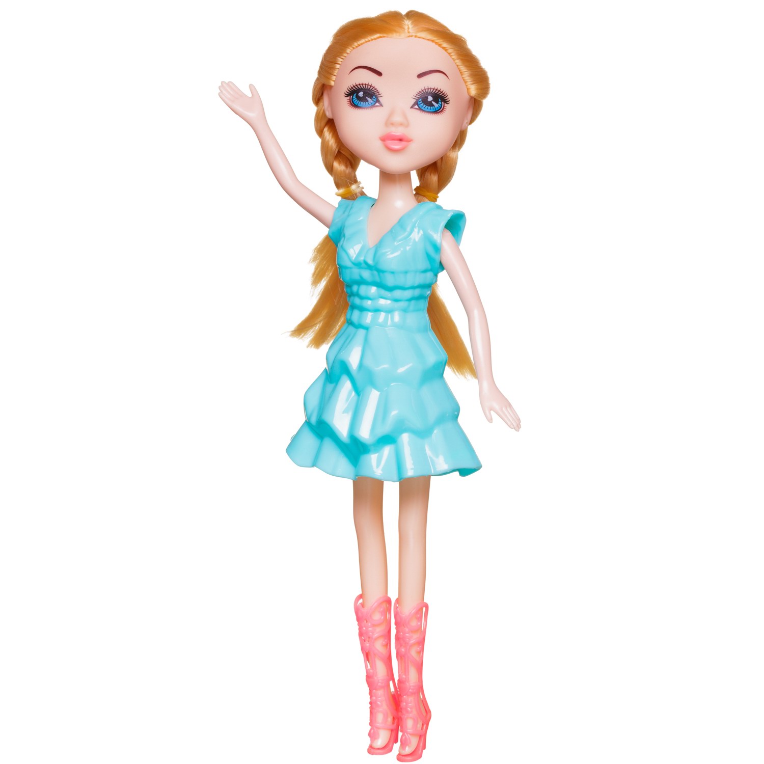 Кукла модельная Abtoys Brilliance Fair высота 18 см PT-01834/бирюзовое - фото 4