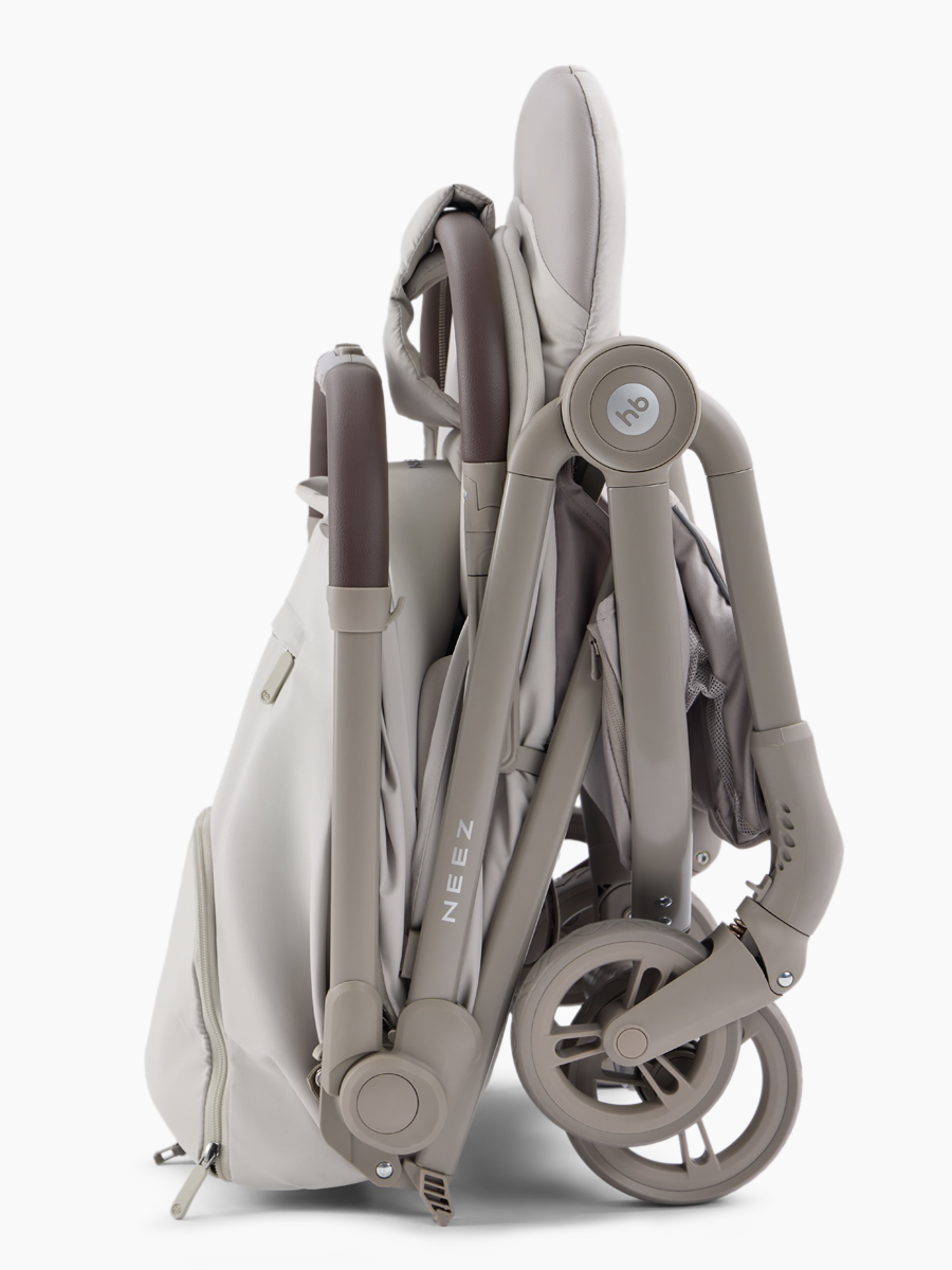 Коляска прогулочная Happy Baby Neez серый - фото 21