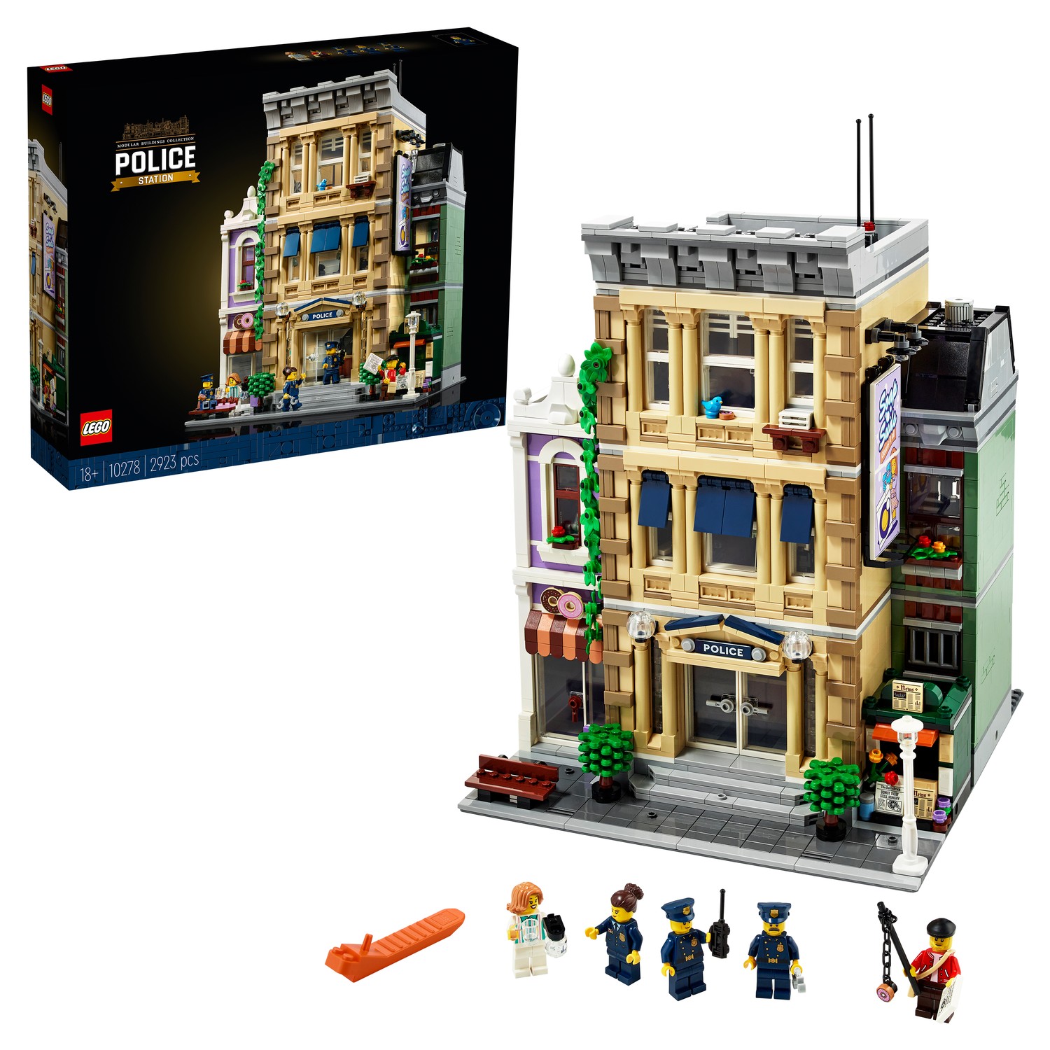 Конструктор LEGO Icons Полицейский участок блочный - фото 1