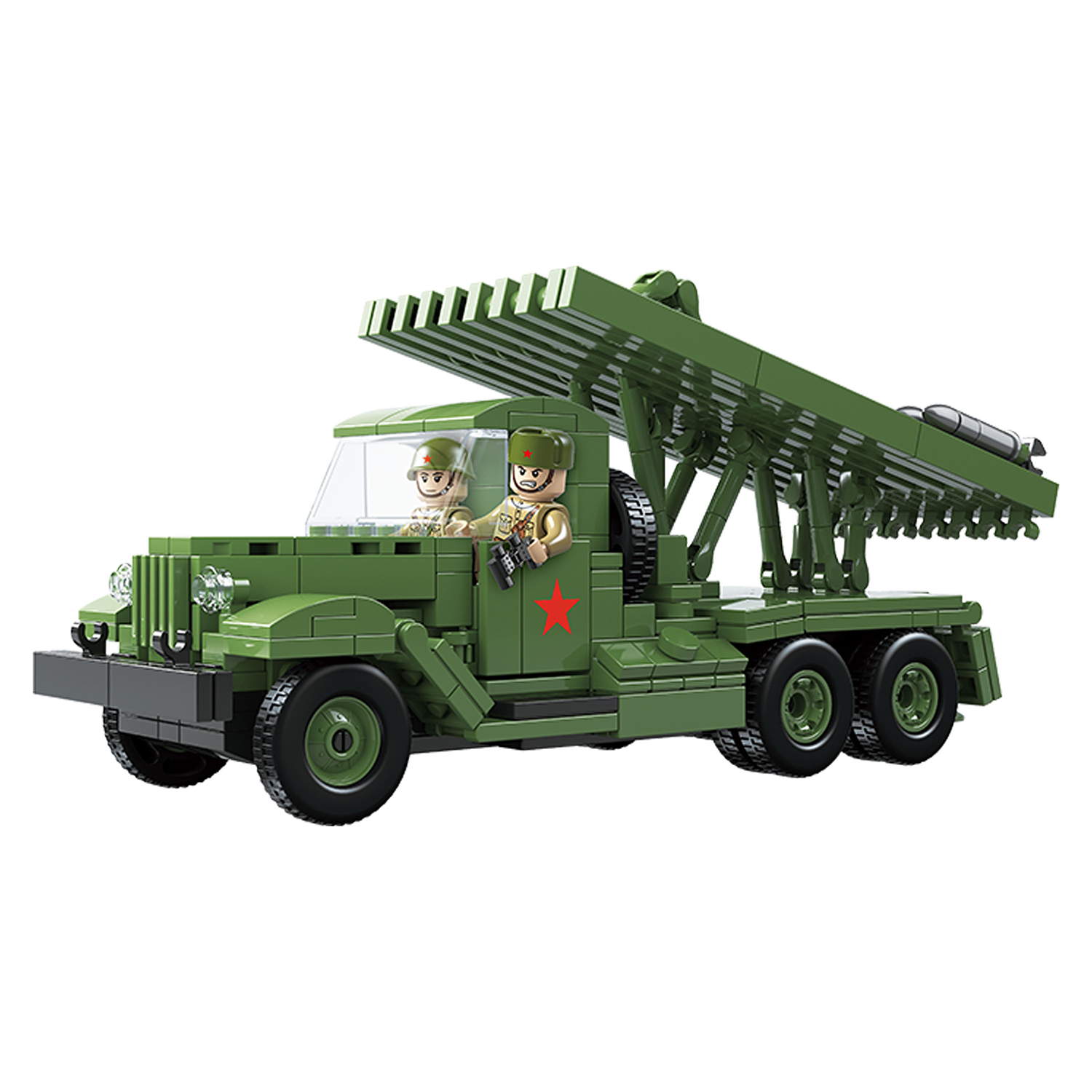 Конструктор Yiwu Yofun Trading Co Катюша БМ-13 731 дет. - фото 1