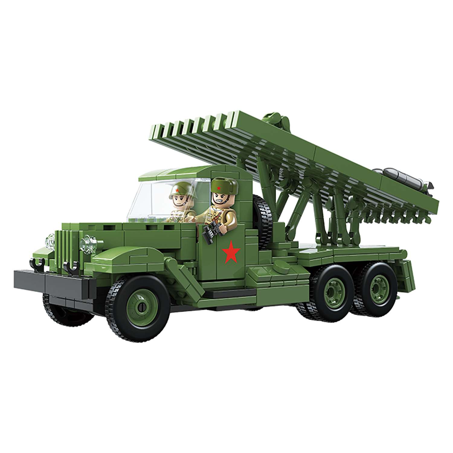 Конструктор Yiwu Yofun Trading Co Катюша БМ-13 731 дет. - фото 1