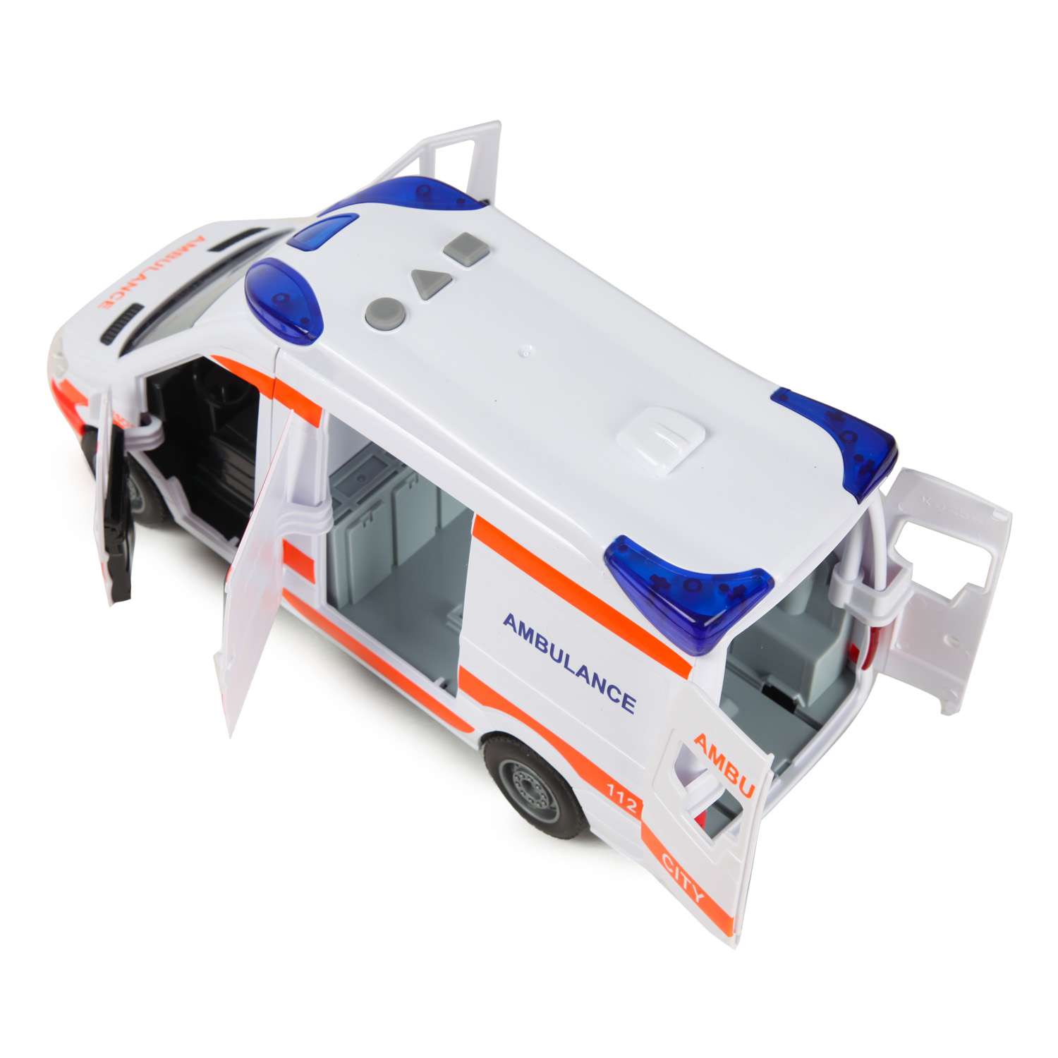 Машинка Mobicaro 1:14 Скорая 666-10P - фото 6
