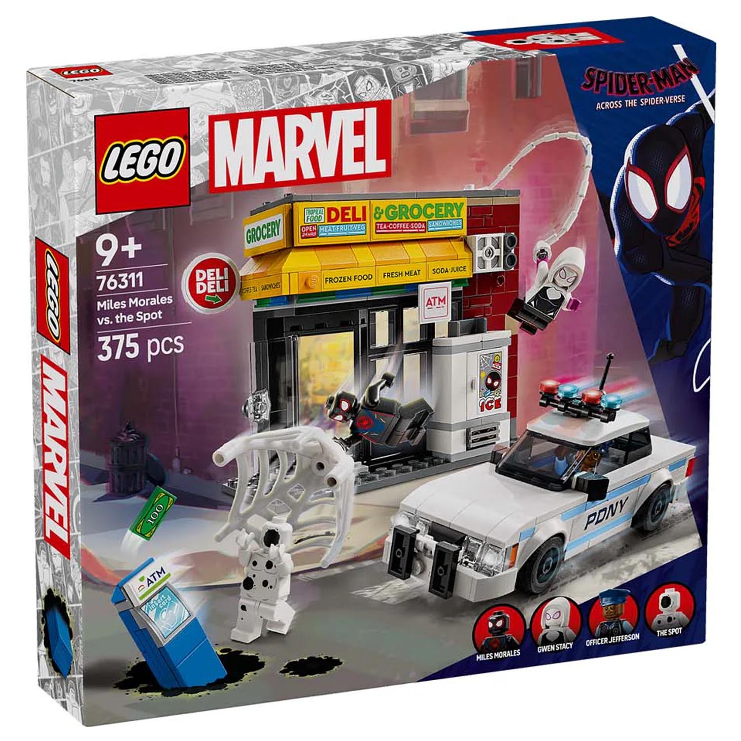 Конструктор LEGO Marvel Super Heroes Паутина Вселенных 375 дет. - фото 1