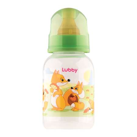 Бутылочка Lubby 125 мл в ассортименте