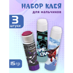 Клей-карандаш CENTRUM 3 шт.