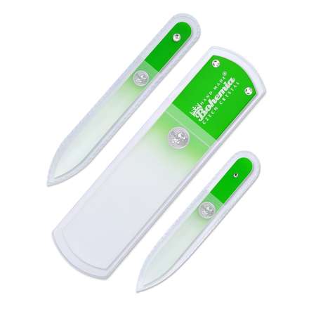 Маникюрный набор BOHEMIA Czech Glass Nail Files 3 предм.