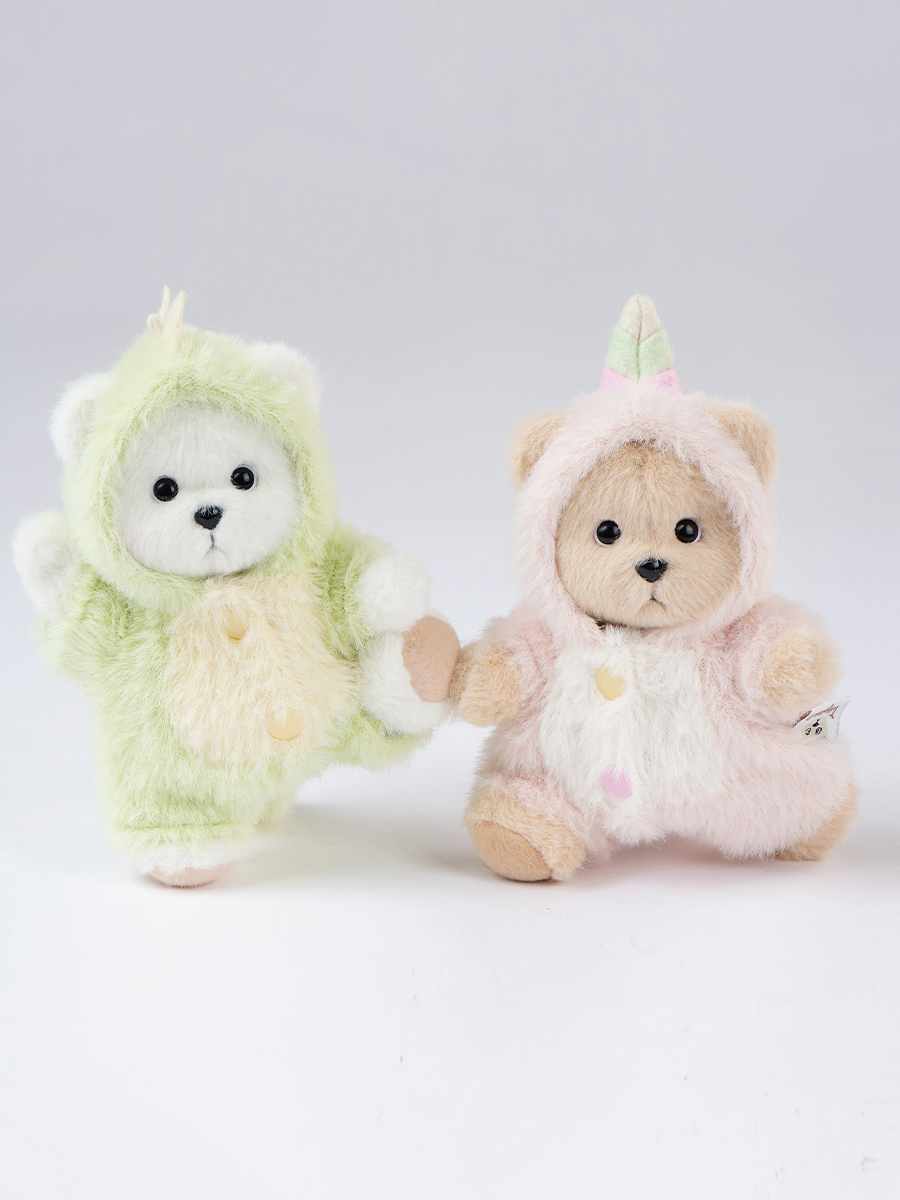 Мягкая игрушка TeddyTales костюм Динозавра брелок - фото 7