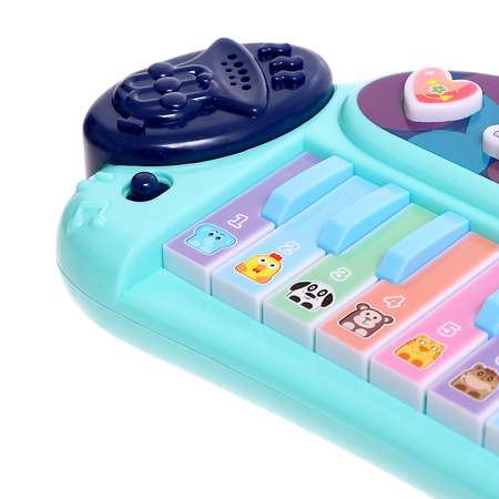 Игрушка музыкальная Sima-Land Весёлые зверята пианино