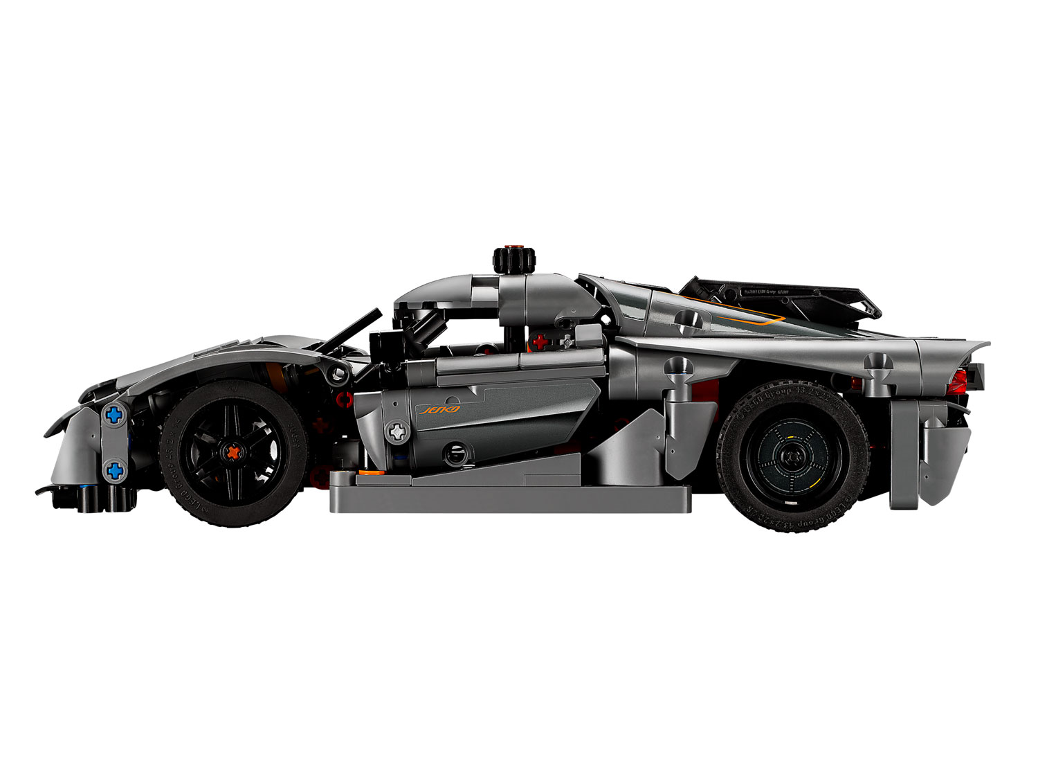 Конструктор LEGO Technic Koenigsegg Jesko Absolut Grey 801 дет. - фото 2
