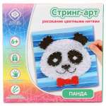 Картина из ниток Фабрика Фантазий Панда