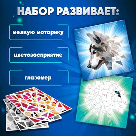 Набор для творчества Дрофа-Медиа аппликация Хищники