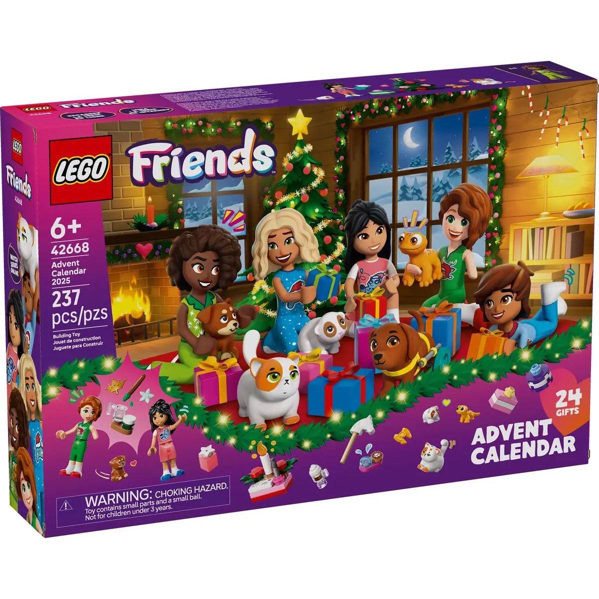 Конструктор LEGO Friends Рождественский календарь 237 дет. - фото 6
