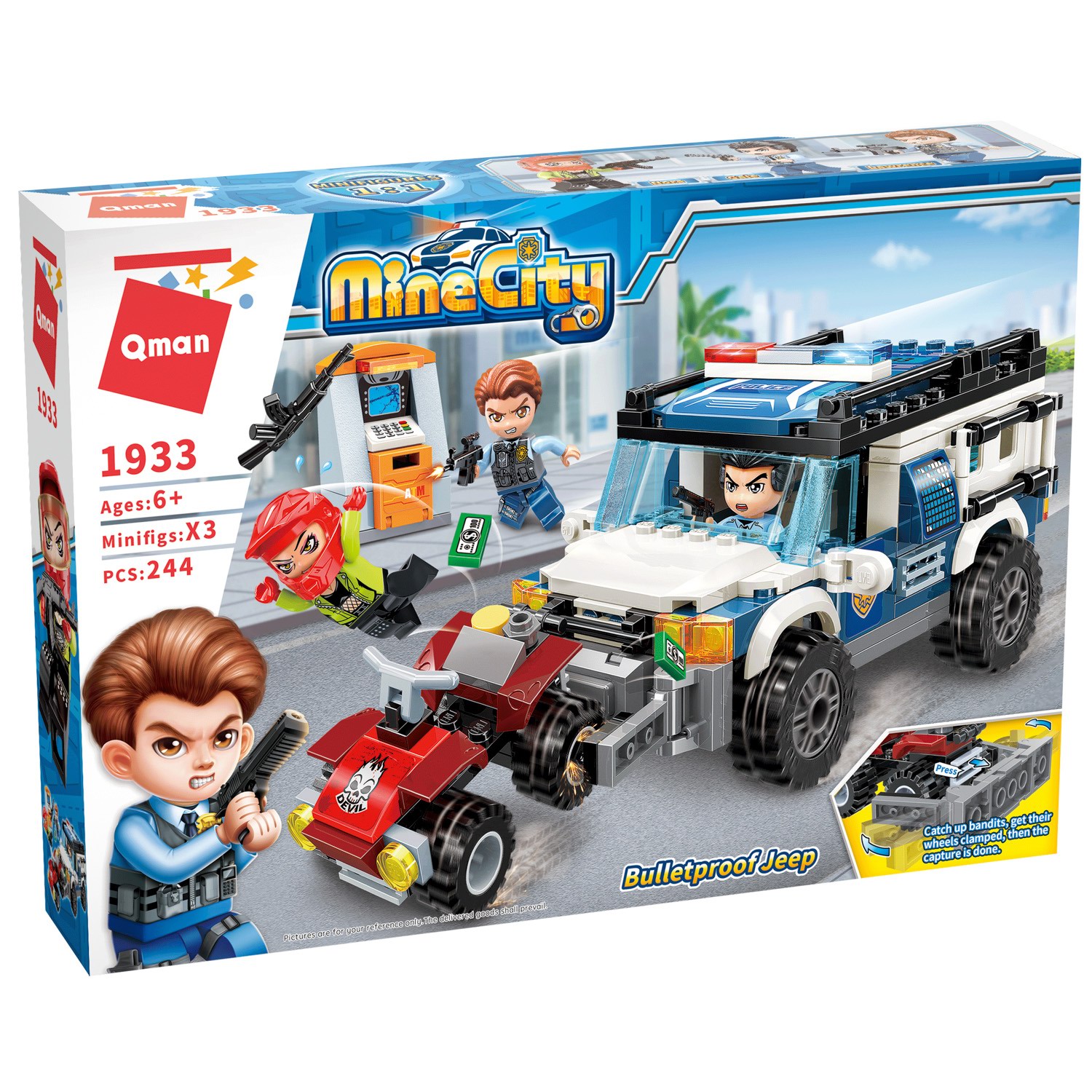 Конструктор QMAN MineCity сборная игровая модель - фото 2