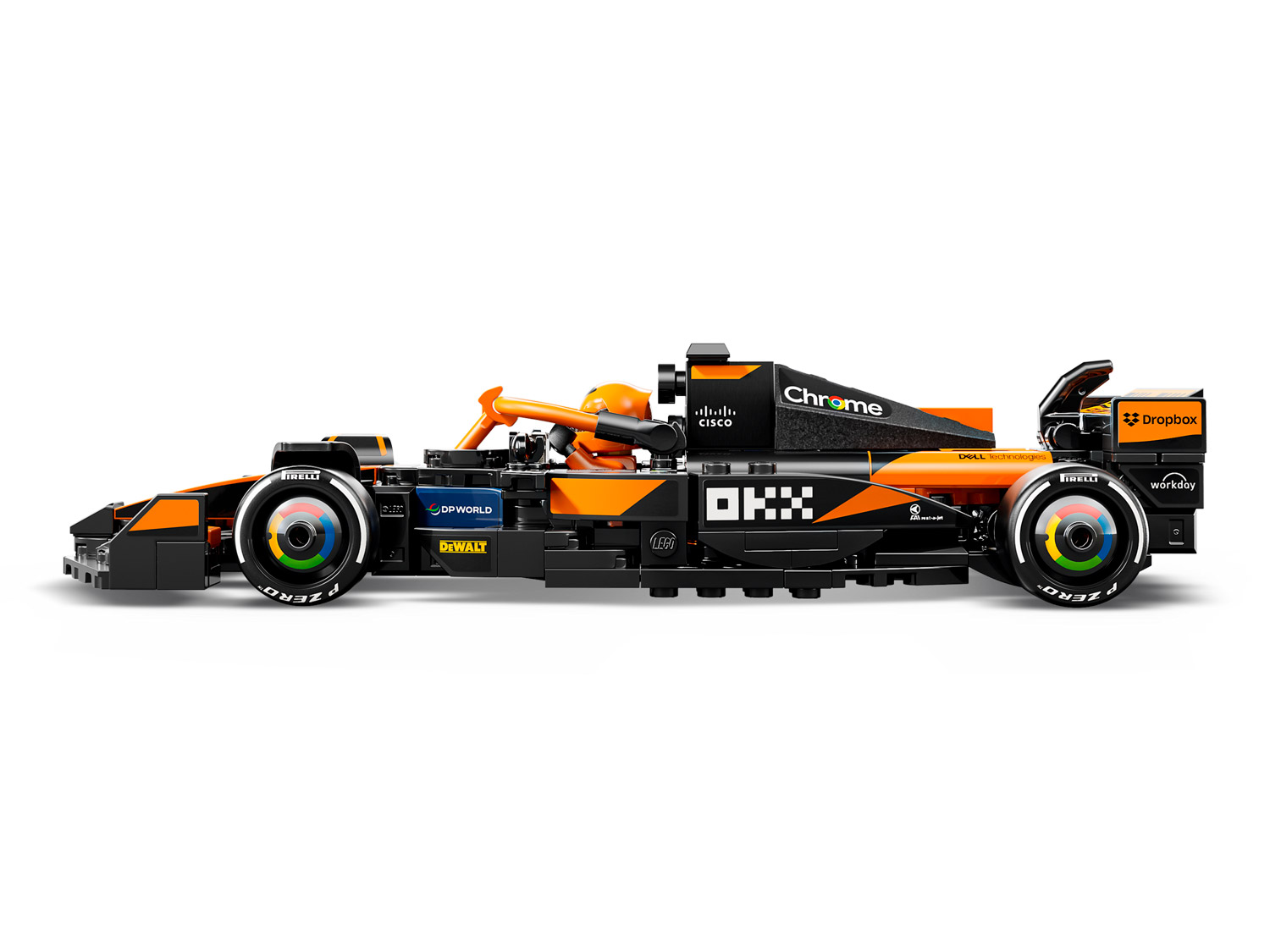 Конструктор LEGO Speed Champions McLaren MCL38 269 дет. - фото 5