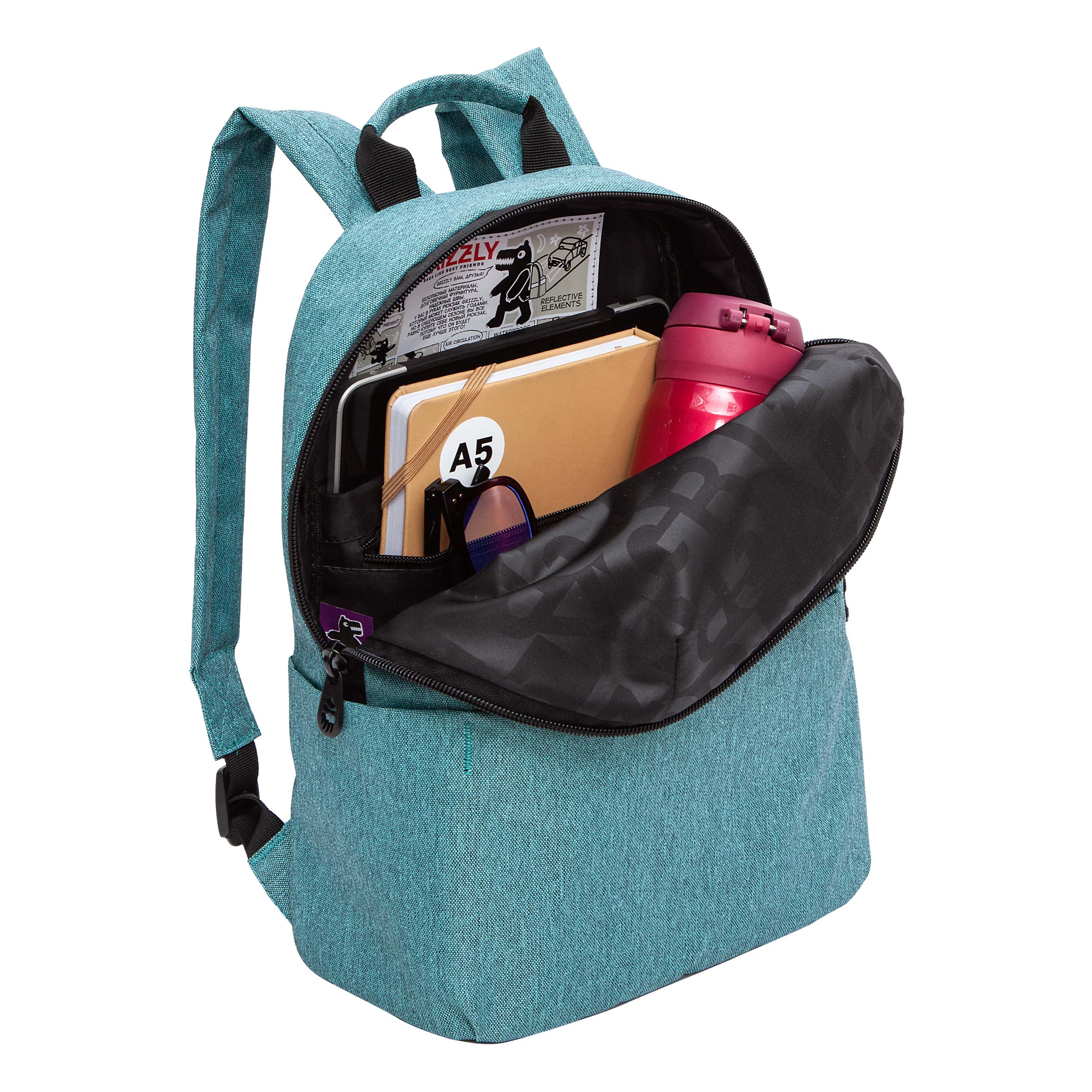 Рюкзак Grizzly для девочки - фото 4