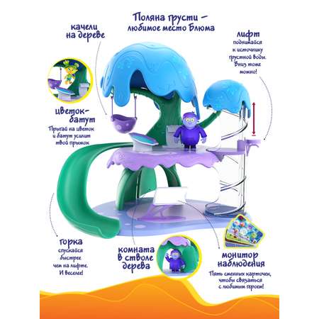 Игровой набор Монсики Поляна Блюма
