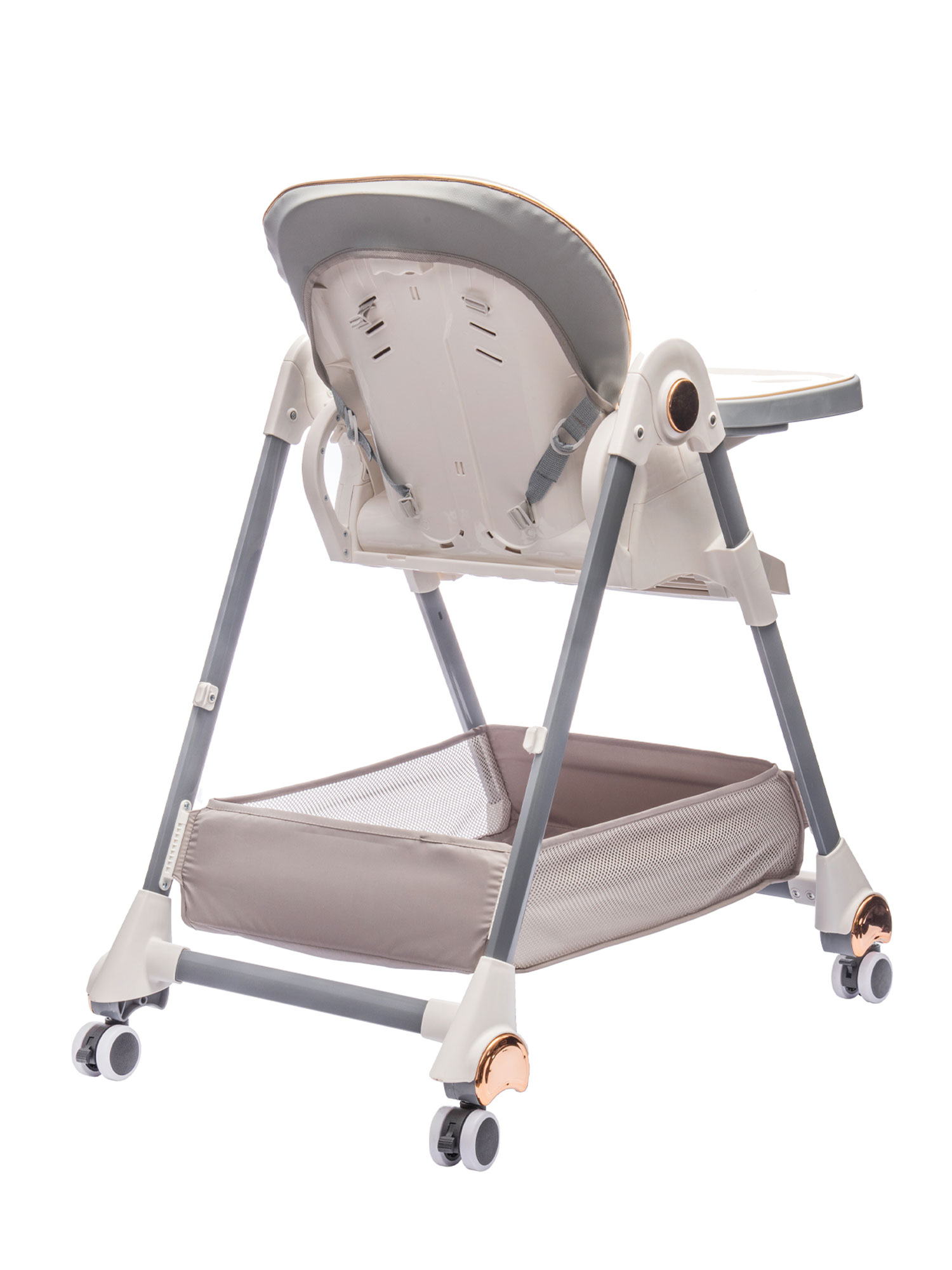 Стульчик для кормления TOMMY Chair-621 серый - фото 8