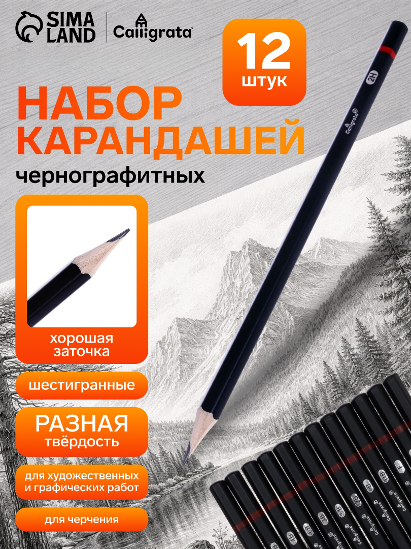 Карандаши Calligrata - фото 1