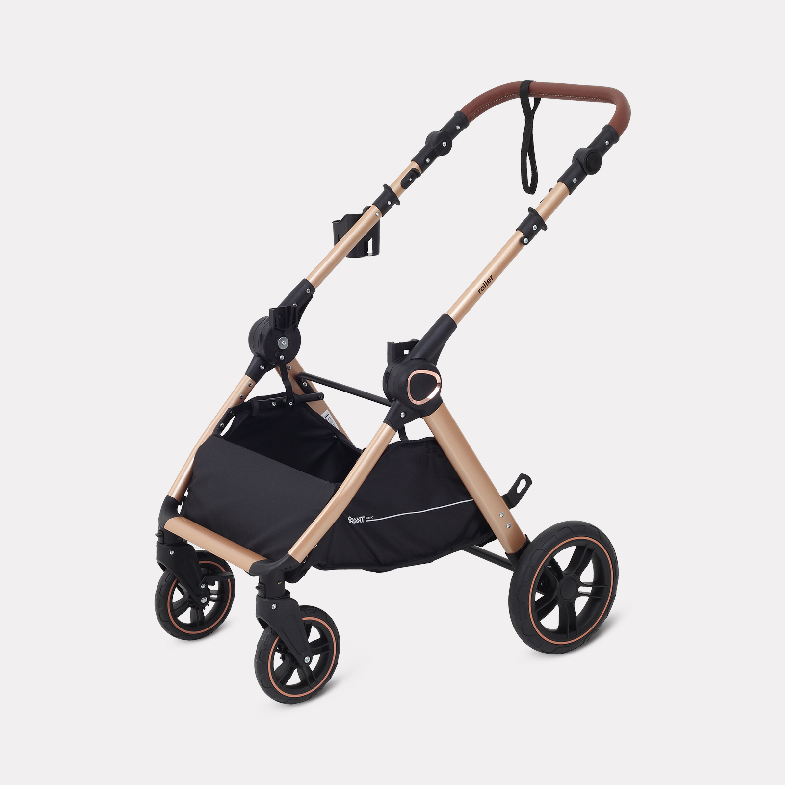 Коляска трансформер Rant Basic Roller Gold 2в1, olive зеленый - фото 17