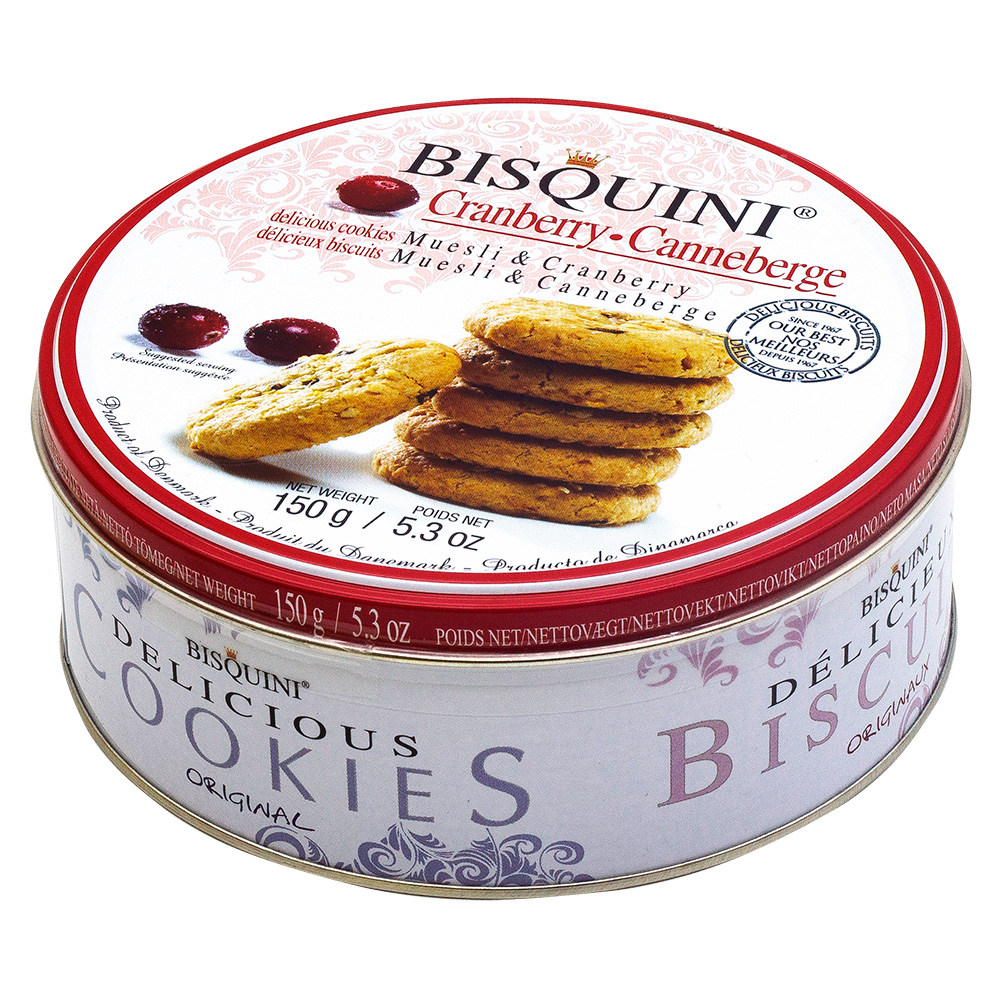 Печенье Bisquini Мюсли с клюквой - фото 5
