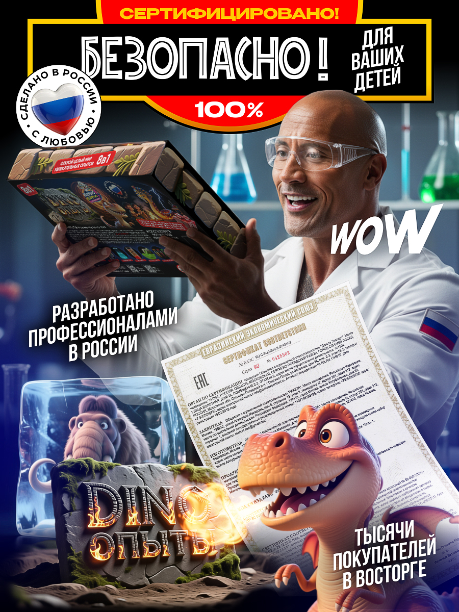 Набор для опытов Научно Нескучно Набор опытов - фото 12