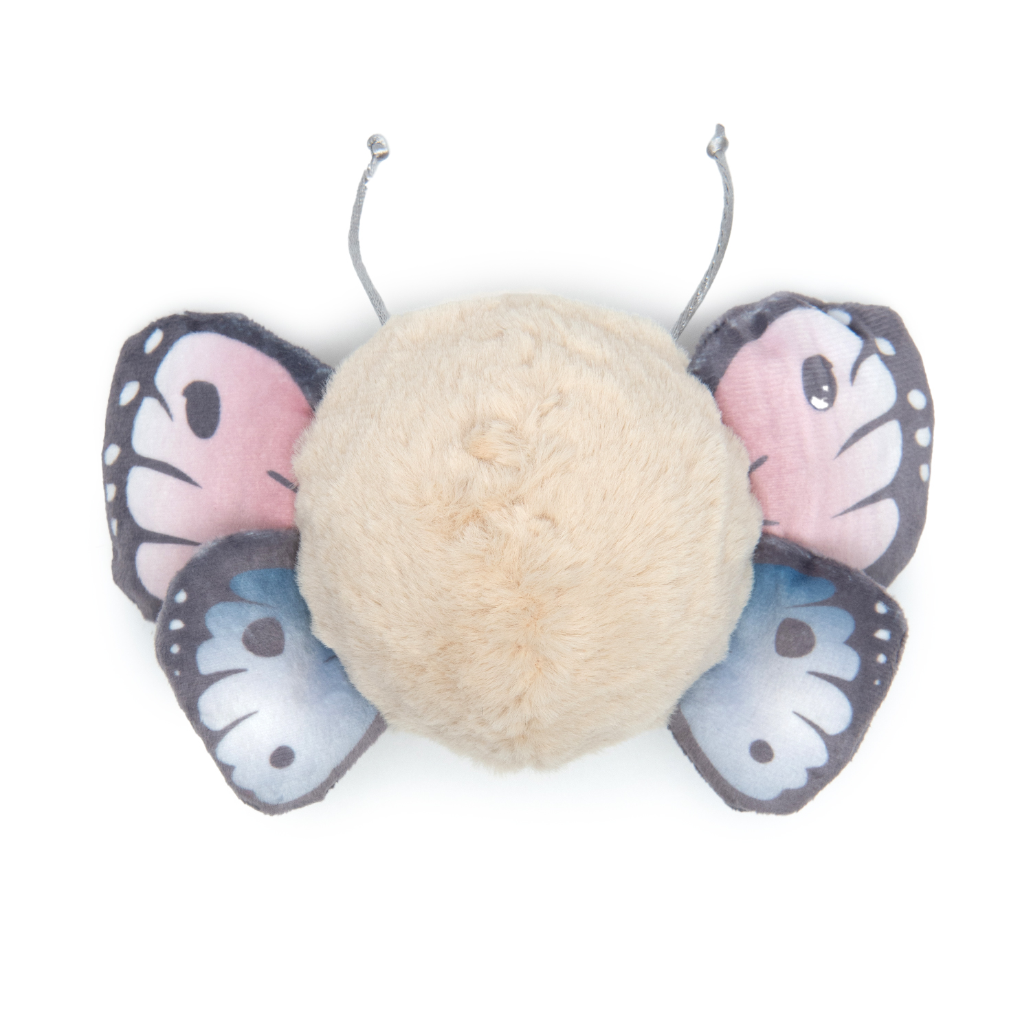 Игрушка для собак Barbaks Мотылёк мягкий крылья шуршат пищит 21*6см - фото 3