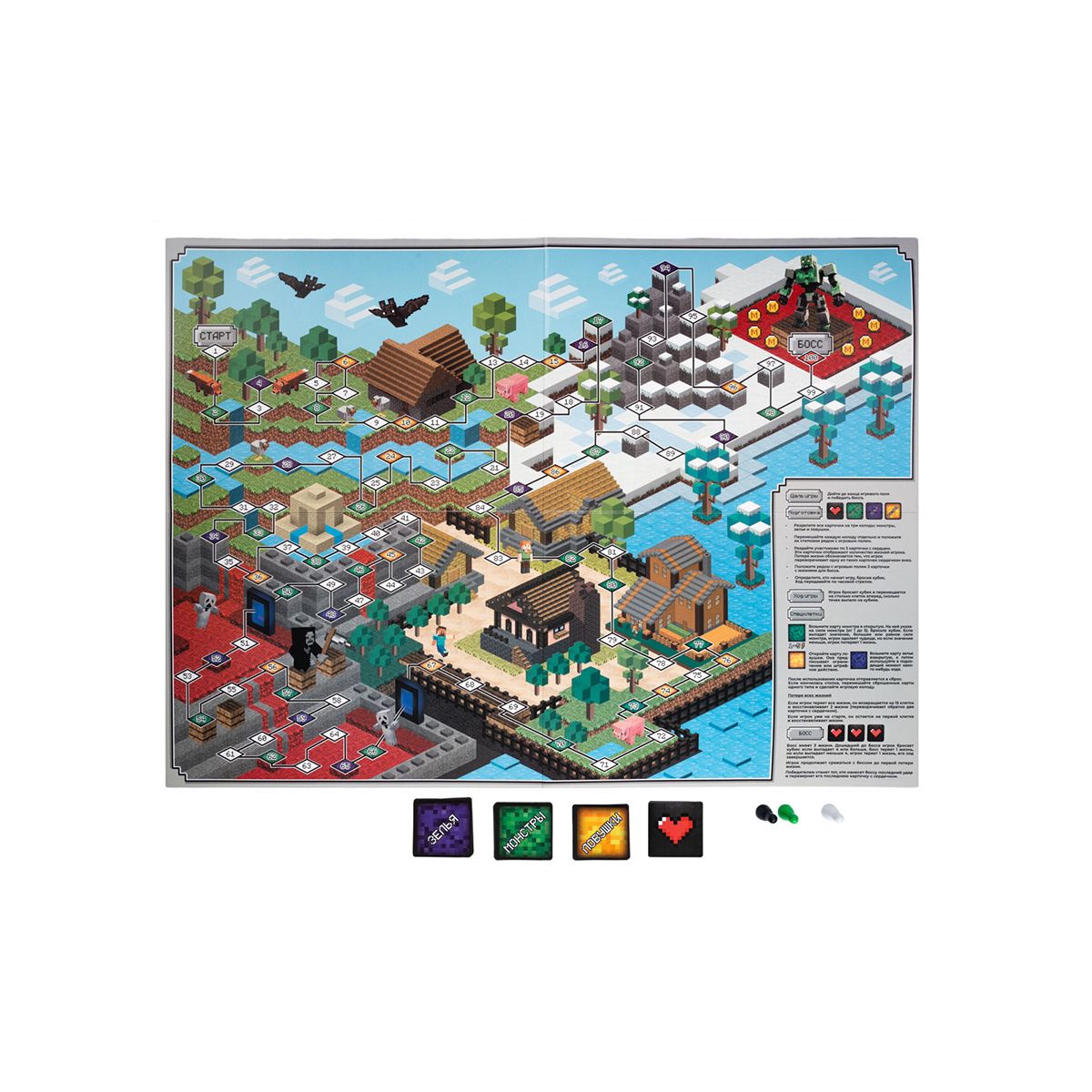 Настольная игра Десятое королевство Кубикрафт - фото 4