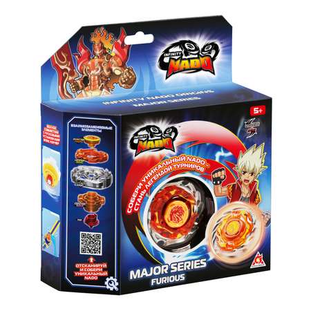 Игровой набор Infinity Nado Сияющий огонь