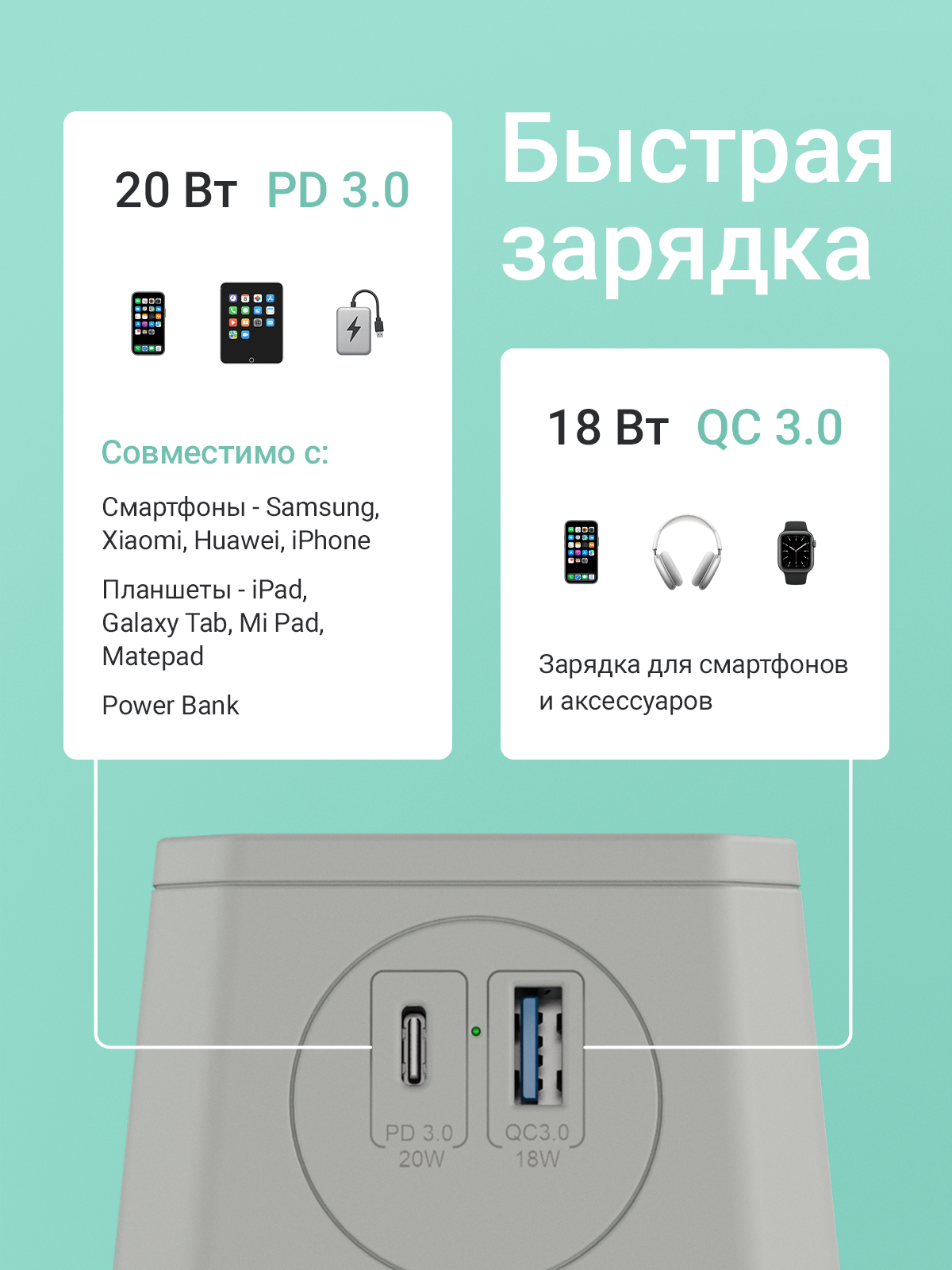 Разветвитель сетевой AGNI TP-WJ2U3E - фото 6