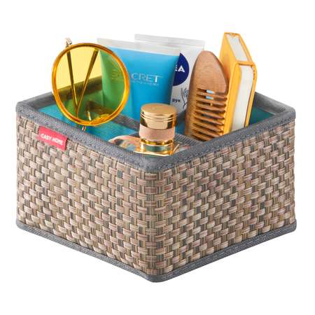 Органайзер CASY HOME для косметики и бижутерии 4 ячейки 15х15х10см OR-011