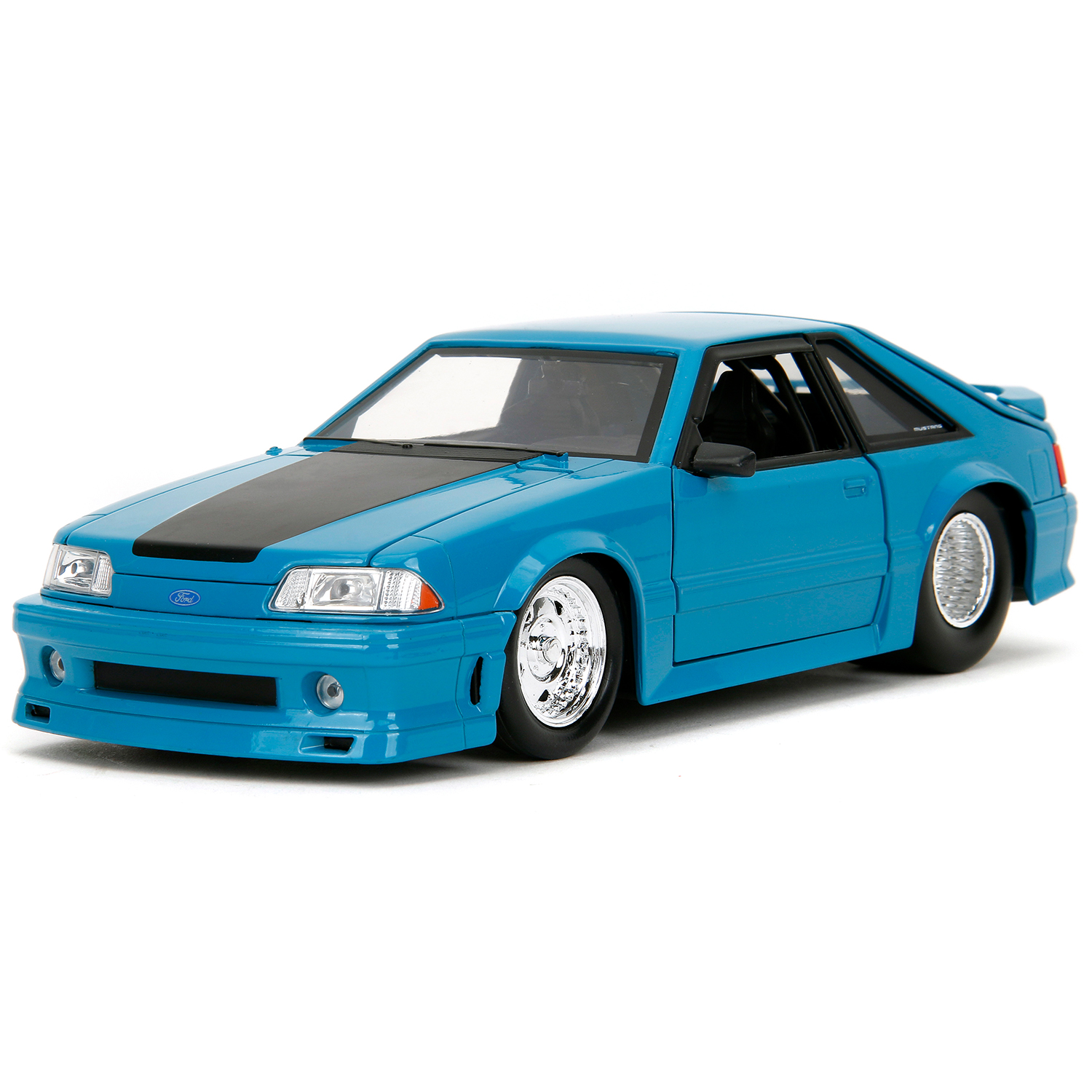 Автомобиль Jada Ford Mustang GT FF 1989 1:24 ТоуR390 - фото 5