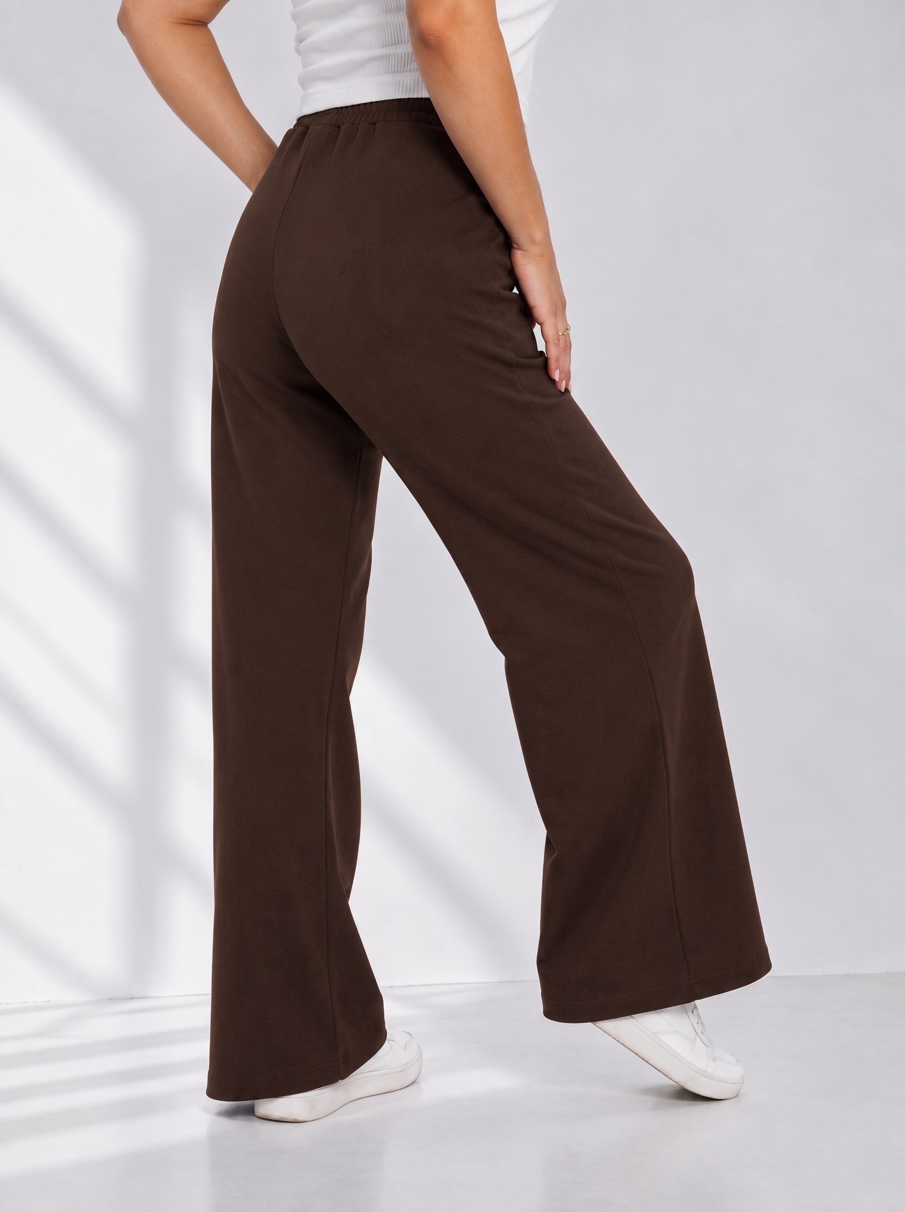 Брюки LEGANTE Л003/коричневые/Брюки женские Паллаццо - фото 6