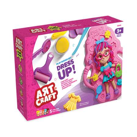 Тесто для лепки AЯT CRAFT 5 цв.
