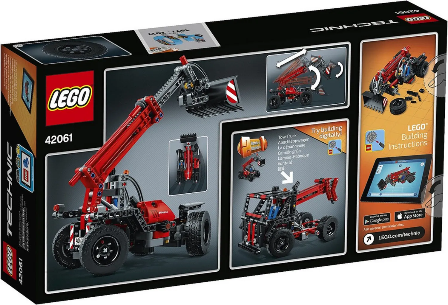 Конструктор LEGO Technic 42061 260 дет. - фото 1