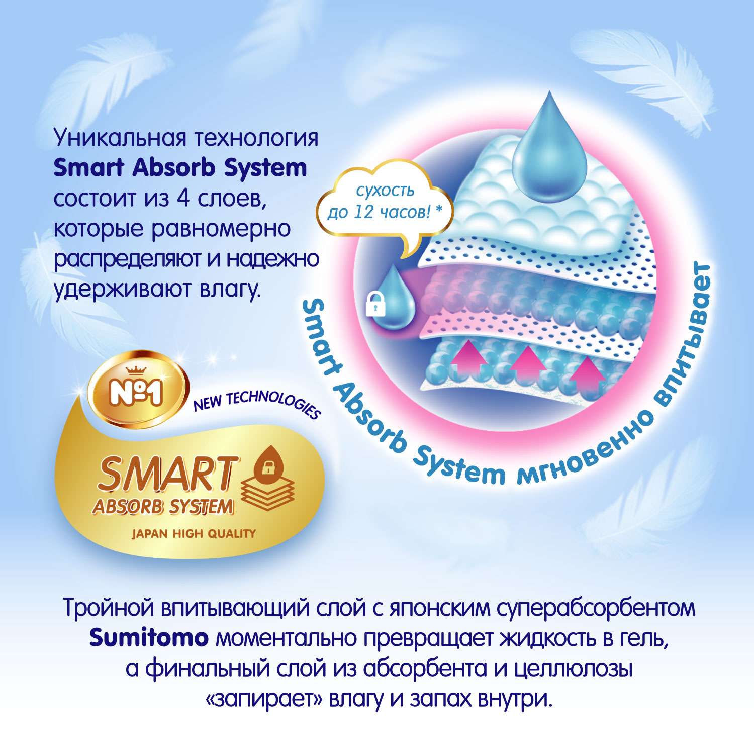 Трусики MANU M (6-11 кг) 3 шт. - фото 4