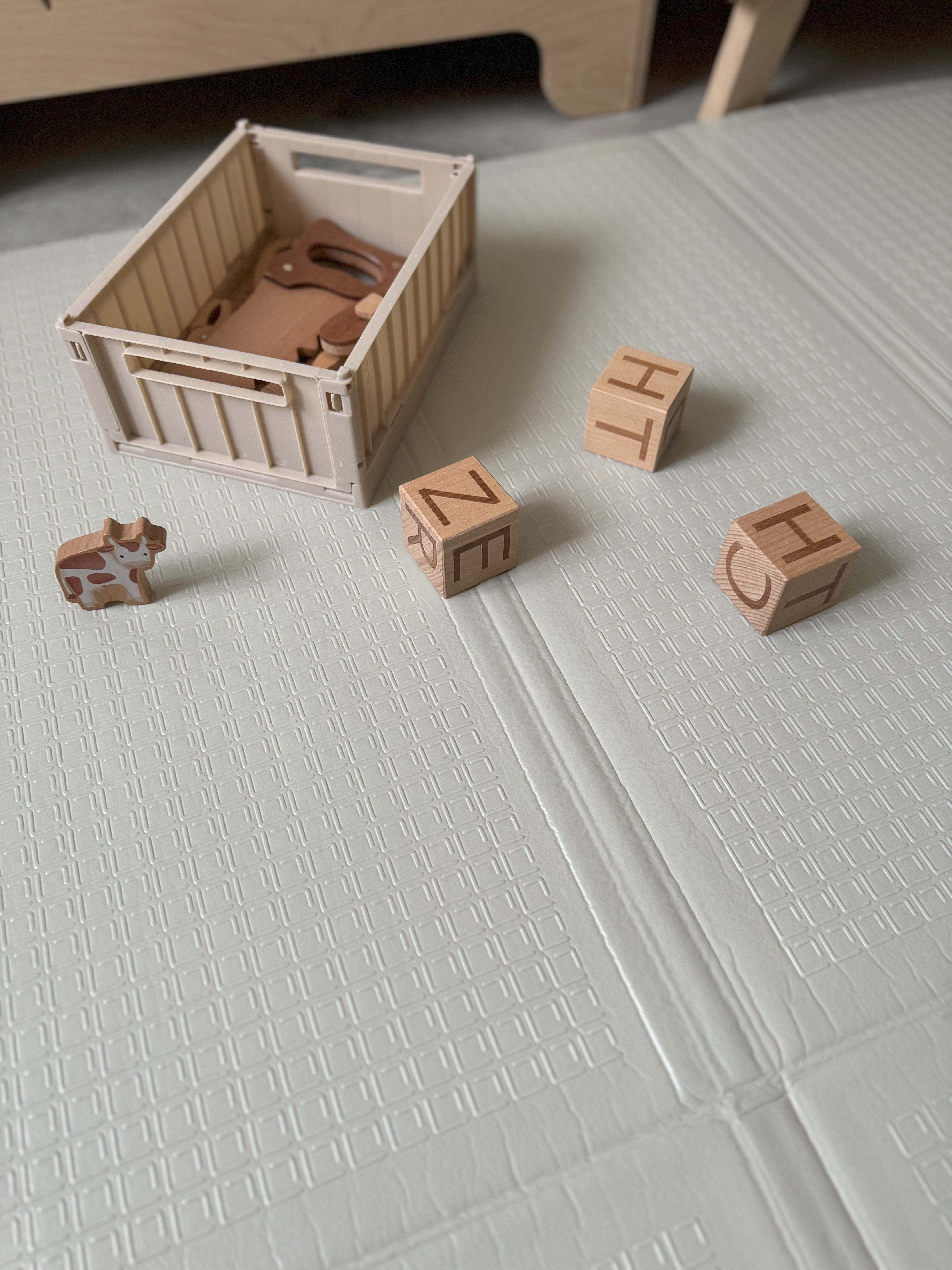 Детский складной коврик Pollzu Акварель 150 x 180 см - фото 17