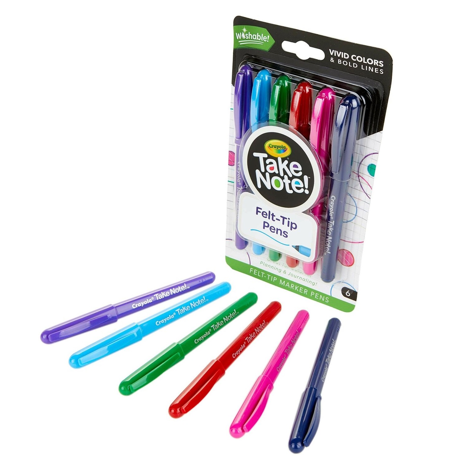 Фломастеры Crayola 6 цв. - фото 2