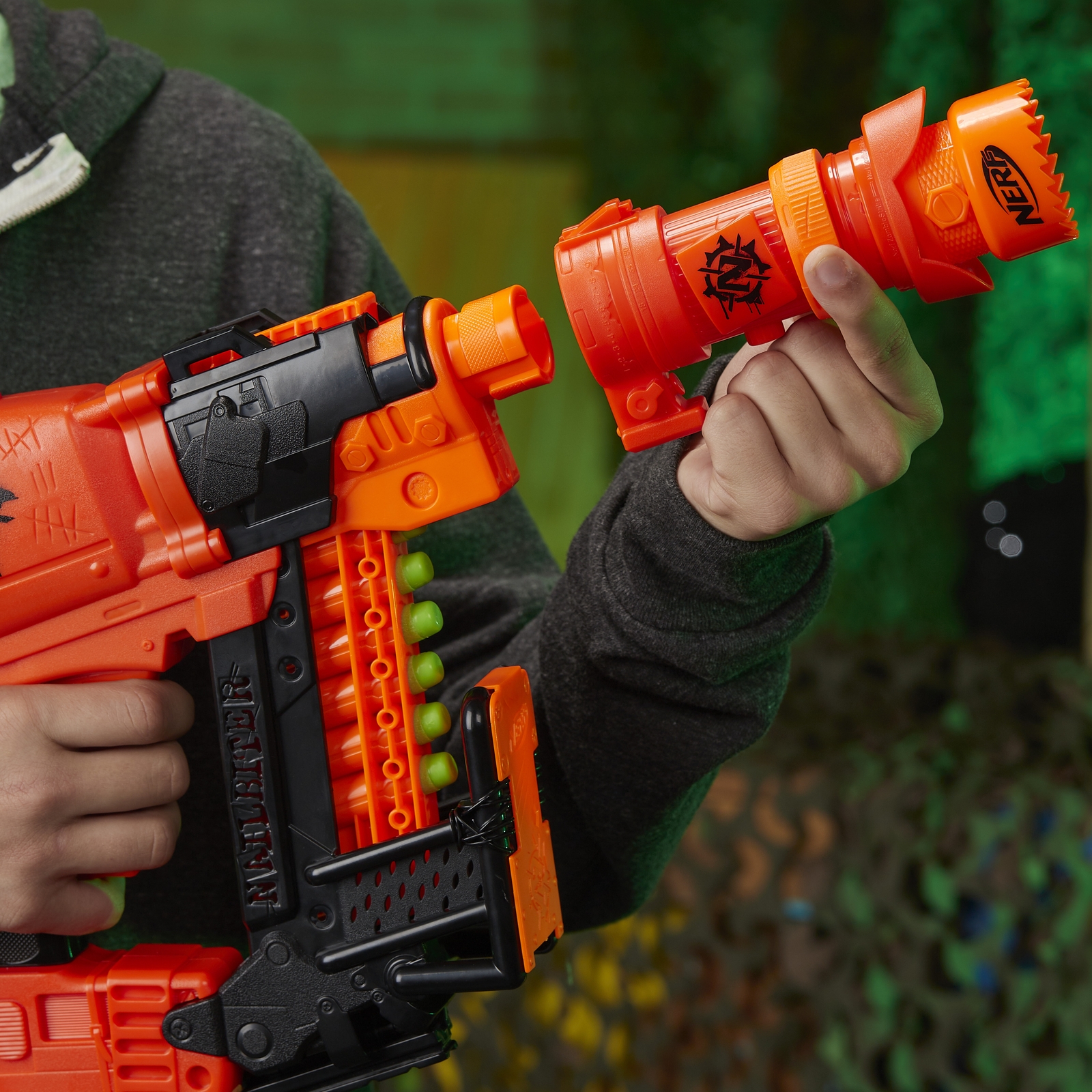 Бластер Nerf Zombie Strike Ногтегрыз - фото 16