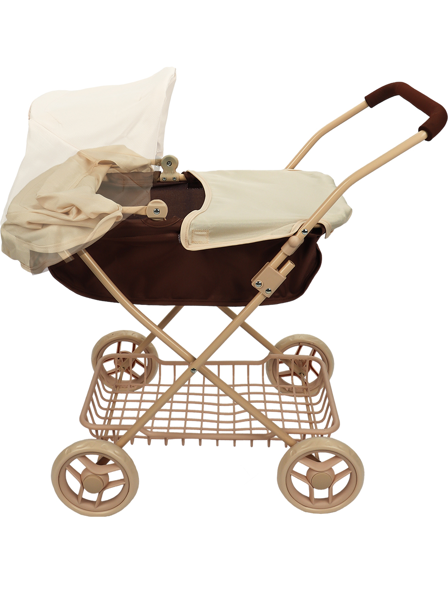 Коляска-люлька для кукол Рыжий кот 9345-BB - фото 3